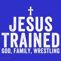 Jesus Trained God Family Wrestling Christian Wrestling Great Gift Women's Tank Top thumb 5