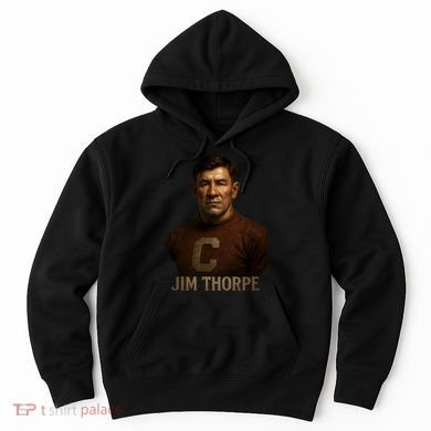 Jim Thorpe Hyper Realistic Digital Art Hoodie