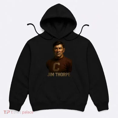 Jim Thorpe Hyper Realistic Digital Art Hoodie