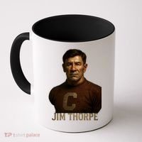 Jim Thorpe Hyper Realistic Digital Art Coffee Mug thumb 0