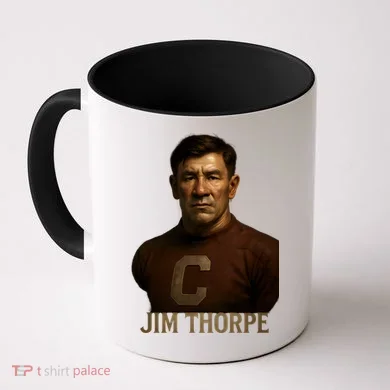Jim Thorpe Hyper Realistic Digital Art Coffee Mug