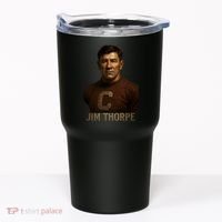 Jim Thorpe Hyper Realistic Digital Art Tumbler thumb 0