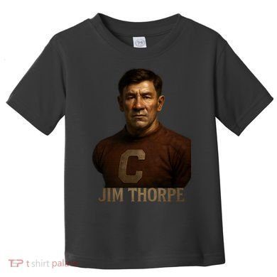 Jim Thorpe Hyper Realistic Digital Art Toddler T-Shirt
