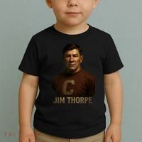 Jim Thorpe Hyper Realistic Digital Art Toddler T-Shirt thumb 2