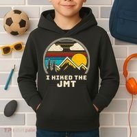 Jmt Thruhiker; I Hiked The Jmt Kids Hoodie thumb 2