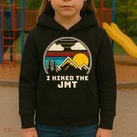Jmt Thruhiker; I Hiked The Jmt Kids Hoodie thumb 3