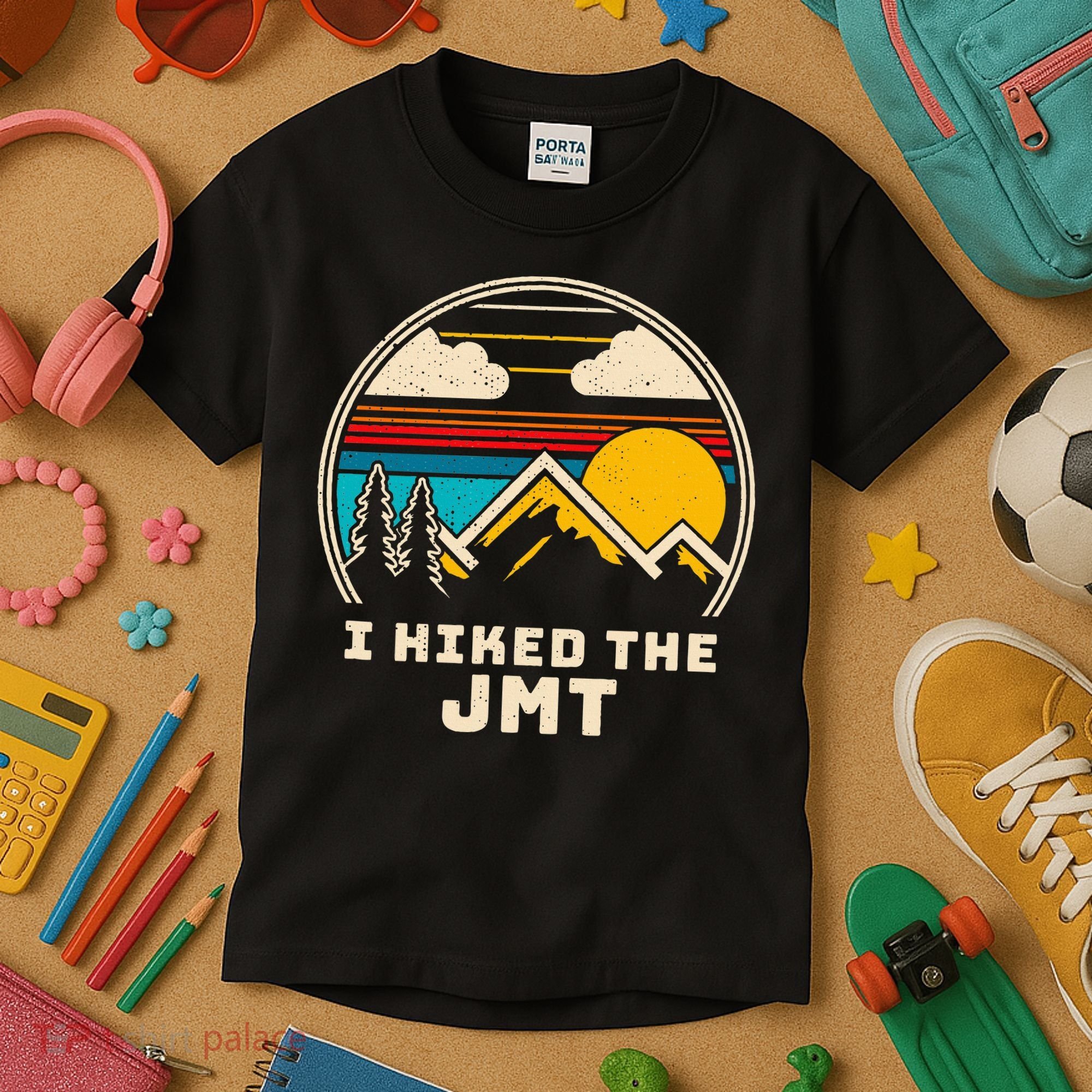 Jmt Thruhiker; I Hiked The Jmt Kids T-Shirt