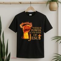 Jesus There Is Power In The Name Of Jesust T-Shirt thumb 2