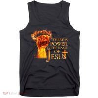 Jesus There Is Power In The Name Of Jesust Tank Top thumb 0
