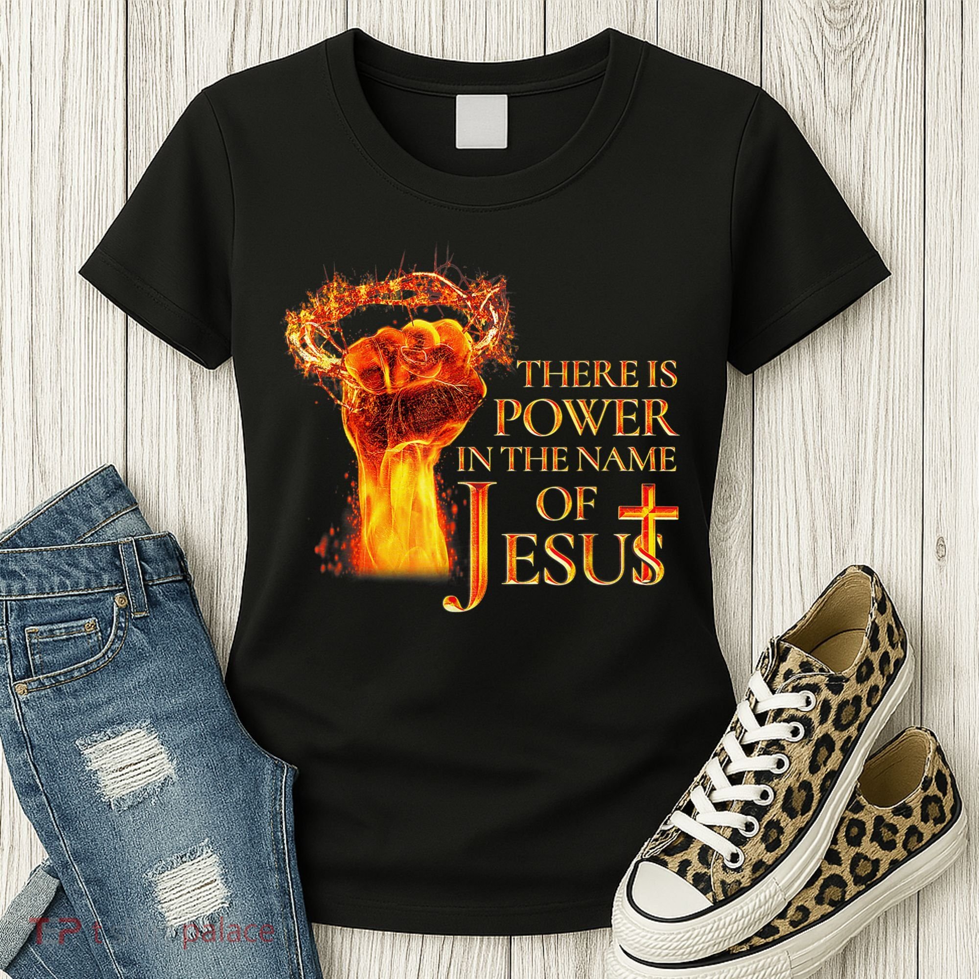 Jesus There Is Power In The Name Of Jesust Women's T-Shirt