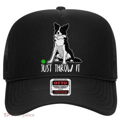 Just Throw It Funny Border Collie Dog Lover Hat