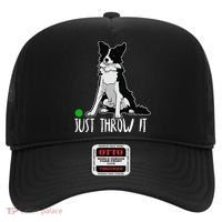 Just Throw It Funny Border Collie Dog Lover Hat thumb 0