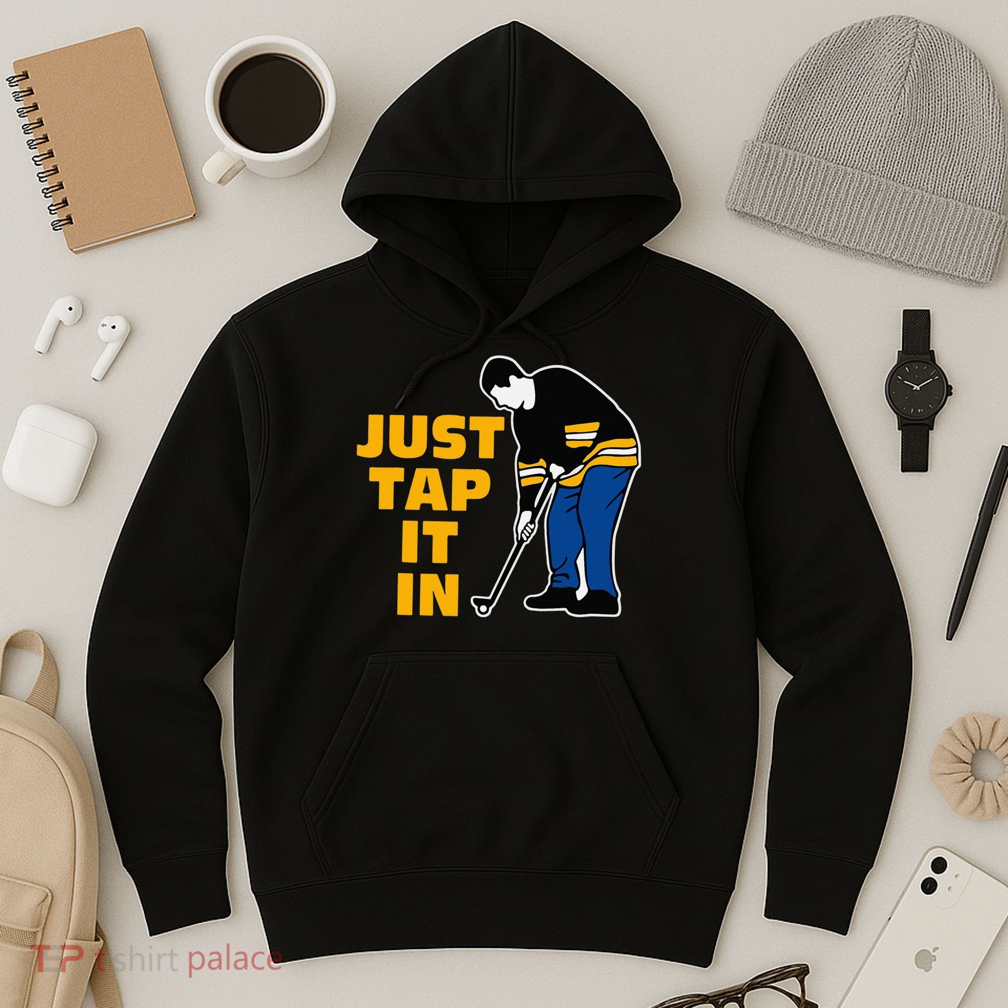 Just Tap It In Golf Lovers Hoodie