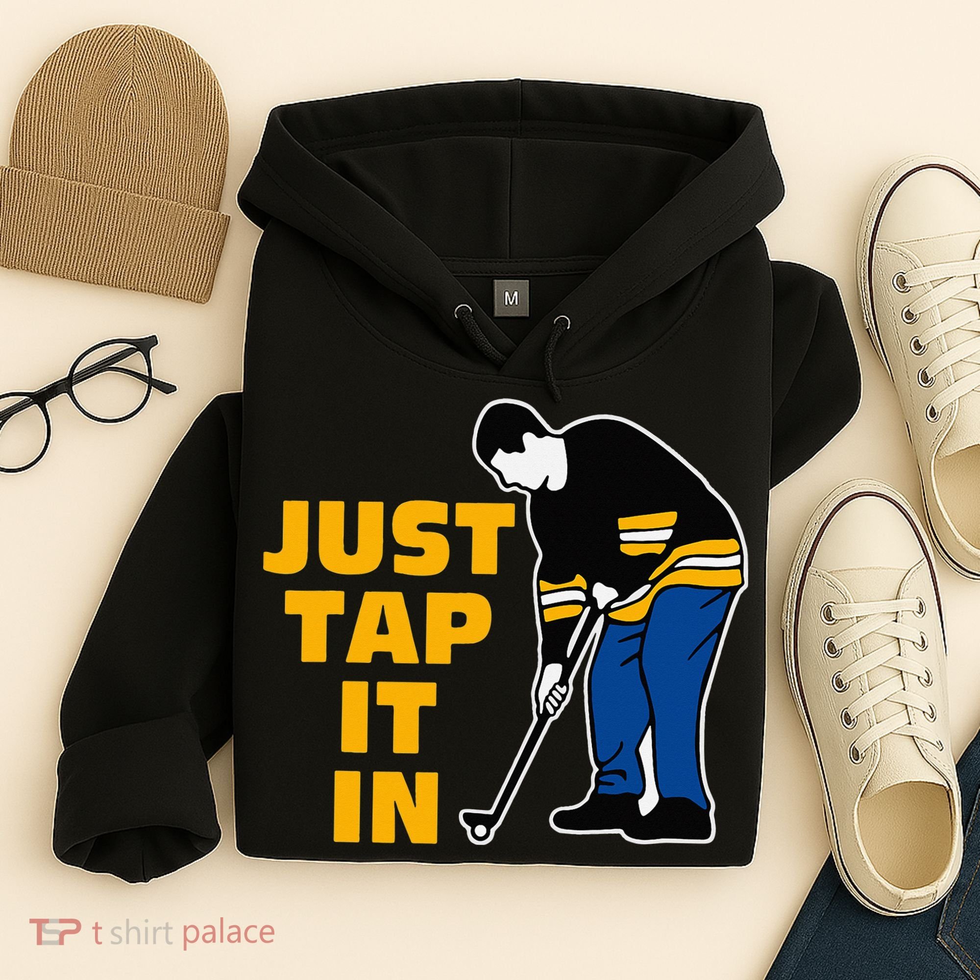 Just Tap It In Golf Lovers Hoodie