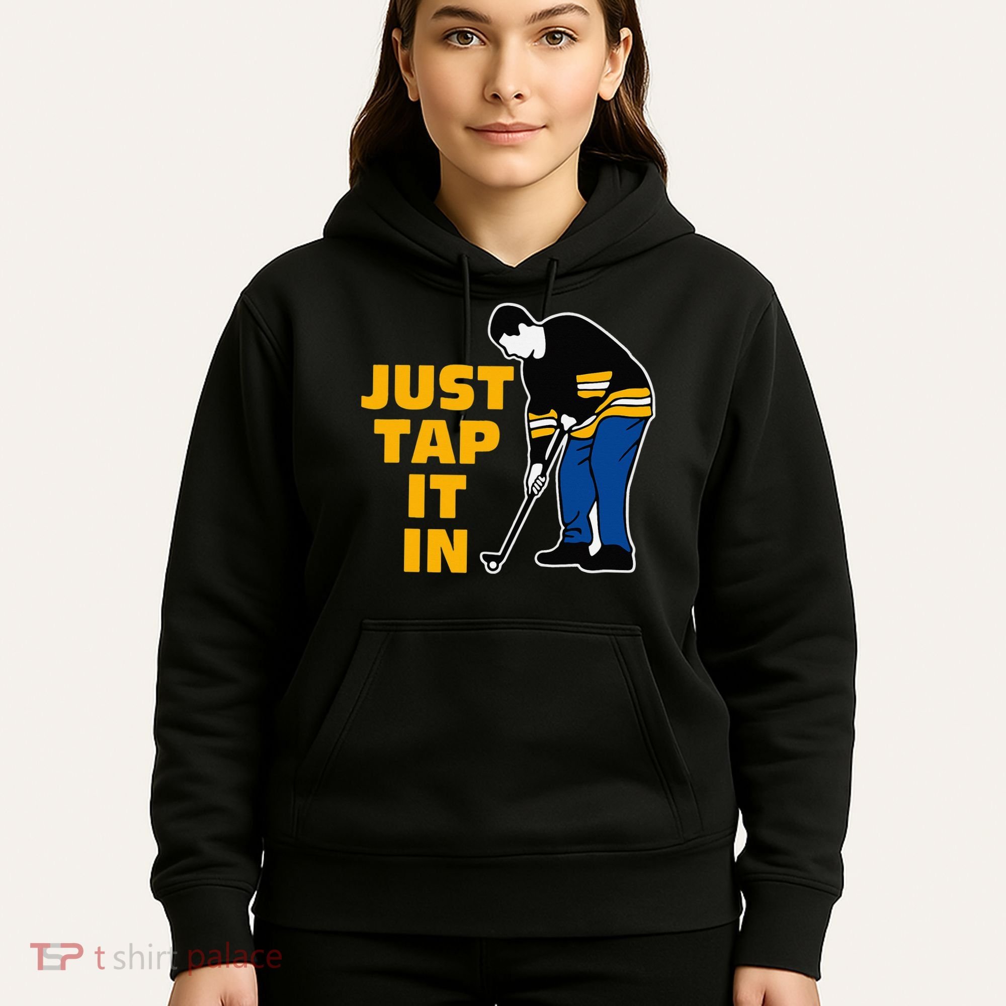 Just Tap It In Golf Lovers Hoodie
