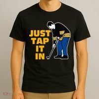 Just Tap It In Golf Lovers T-Shirt thumb 3