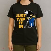 Just Tap It In Golf Lovers T-Shirt thumb 4
