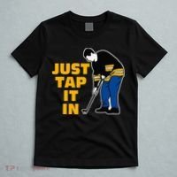 Just Tap It In Golf Lovers T-Shirt thumb 5