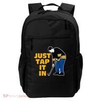 Just Tap It In Golf Lovers Backpack thumb 0