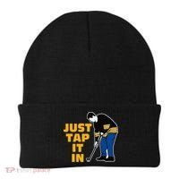 Just Tap It In Golf Lovers Beanie thumb 0