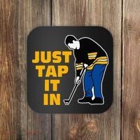 Just Tap It In Golf Lovers Coaster thumb 0