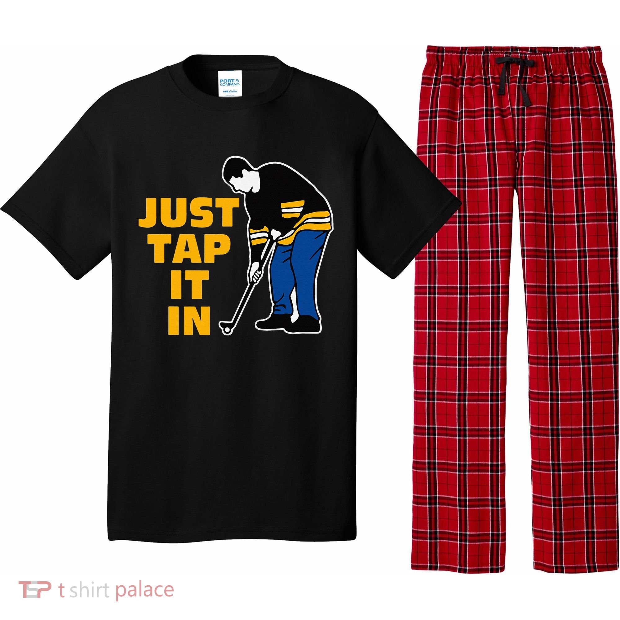 Just Tap It In Golf Lovers Pajama Set