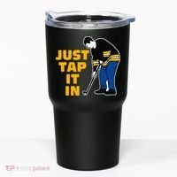 Just Tap It In Golf Lovers Tumbler thumb 0