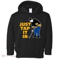 Just Tap It In Golf Lovers Toddler Hoodie thumb 0