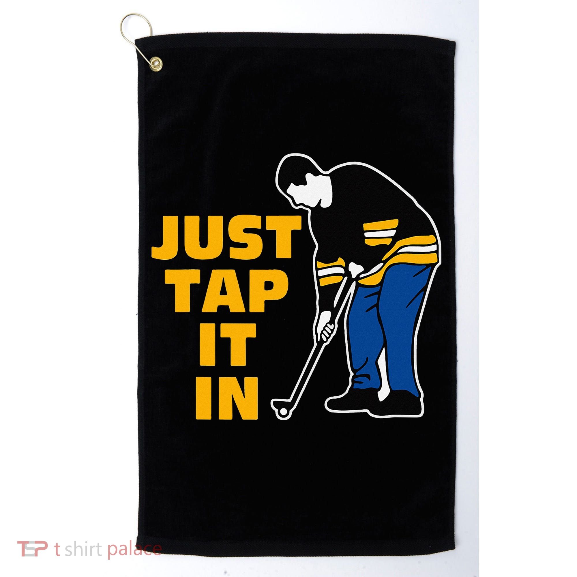 Just Tap It In Golf Lovers Golf Towel