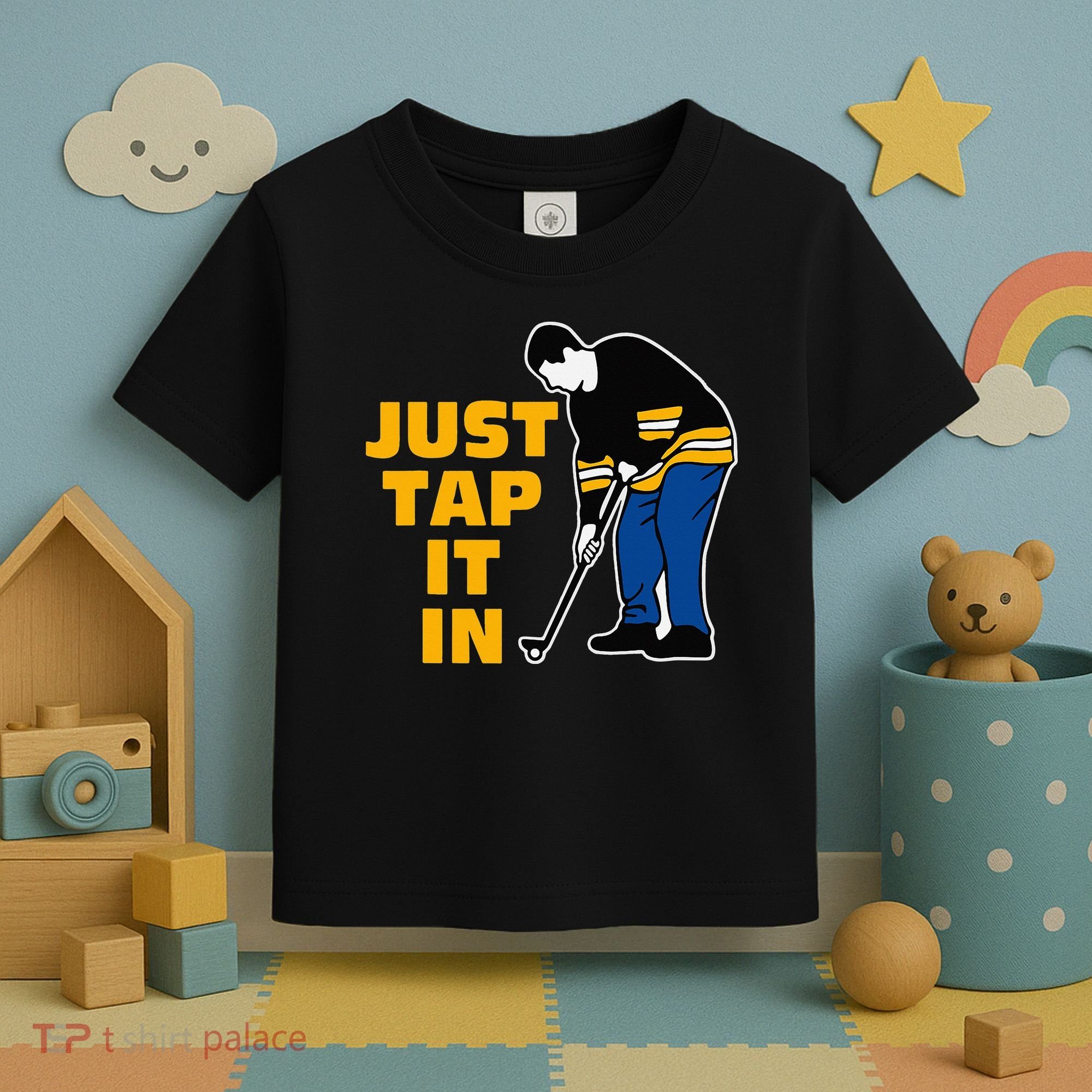 Just Tap It In Golf Lovers Toddler T-Shirt