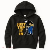 Just Tap It In Golf Lovers Kids Hoodie thumb 0