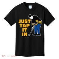 Just Tap It In Golf Lovers Kids T-Shirt thumb 0