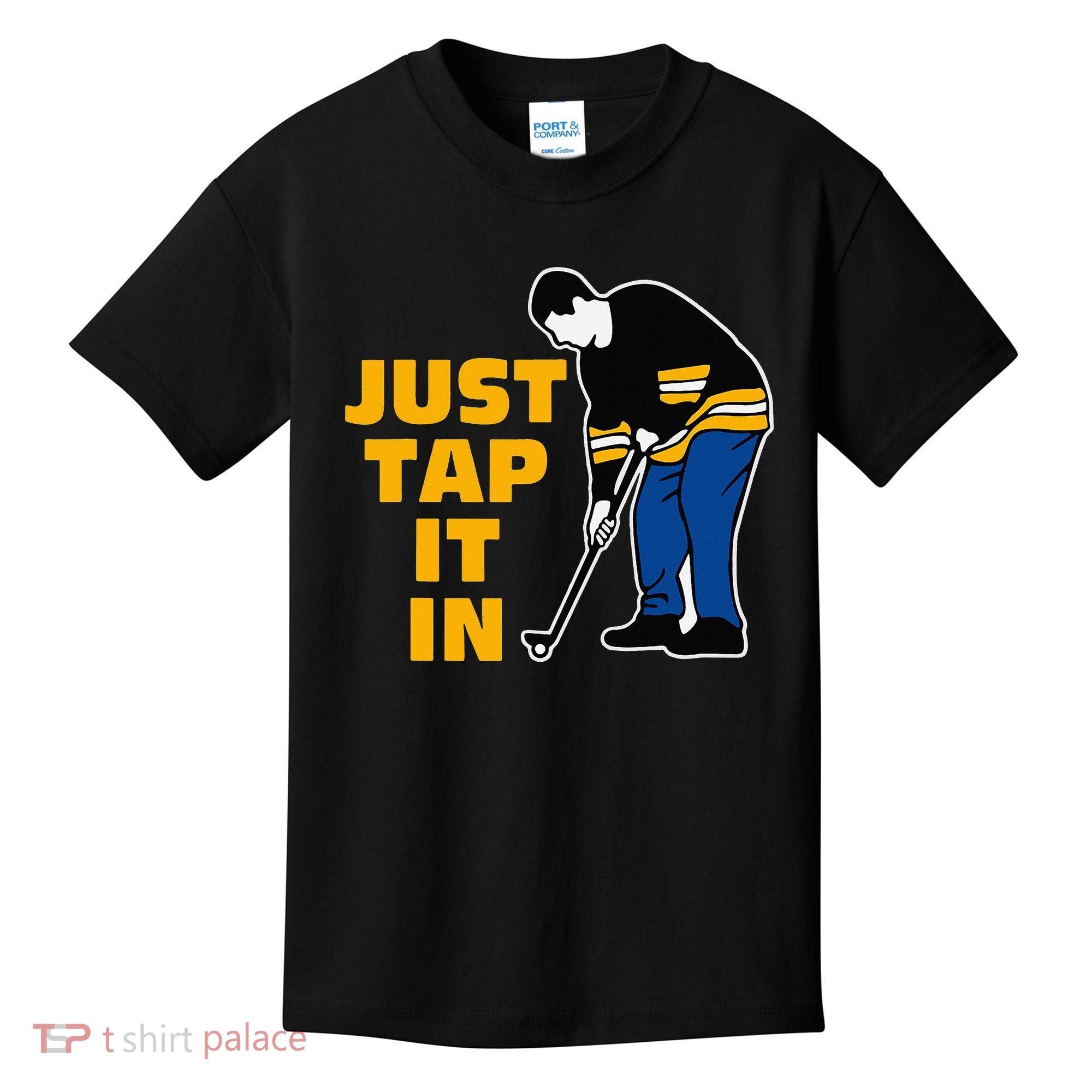 Just Tap It In Golf Lovers Kids T-Shirt