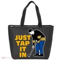 Just Tap It In Golf Lovers Tote Bag thumb 0