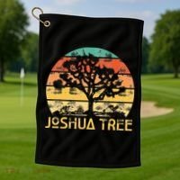 Joshua Tree Golf Towel thumb 1