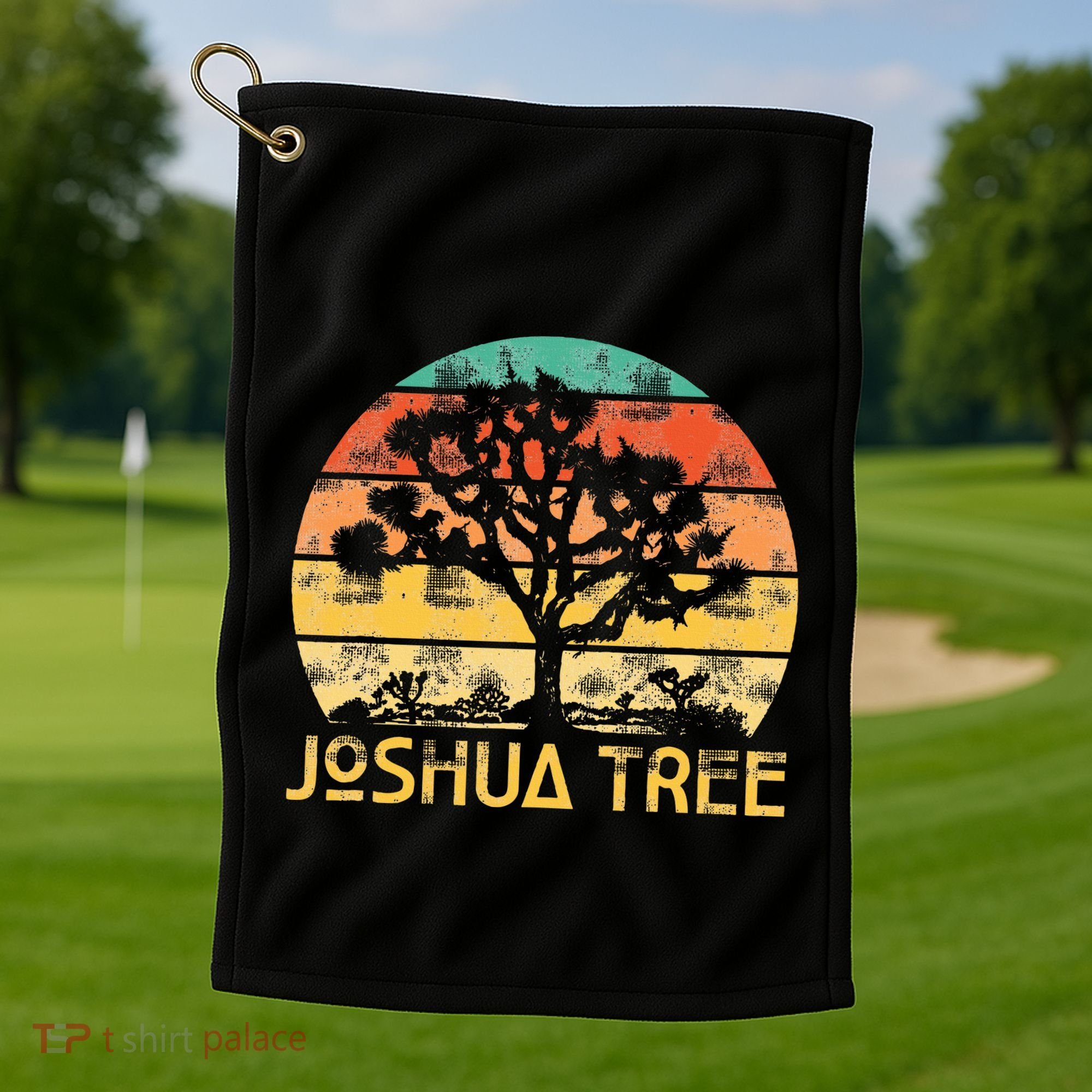 Joshua Tree Golf Towel