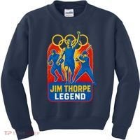 Jim Thorpe Legend Kids Sweatshirt thumb 0