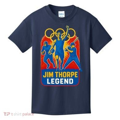 Jim Thorpe Legend Kids T-Shirt