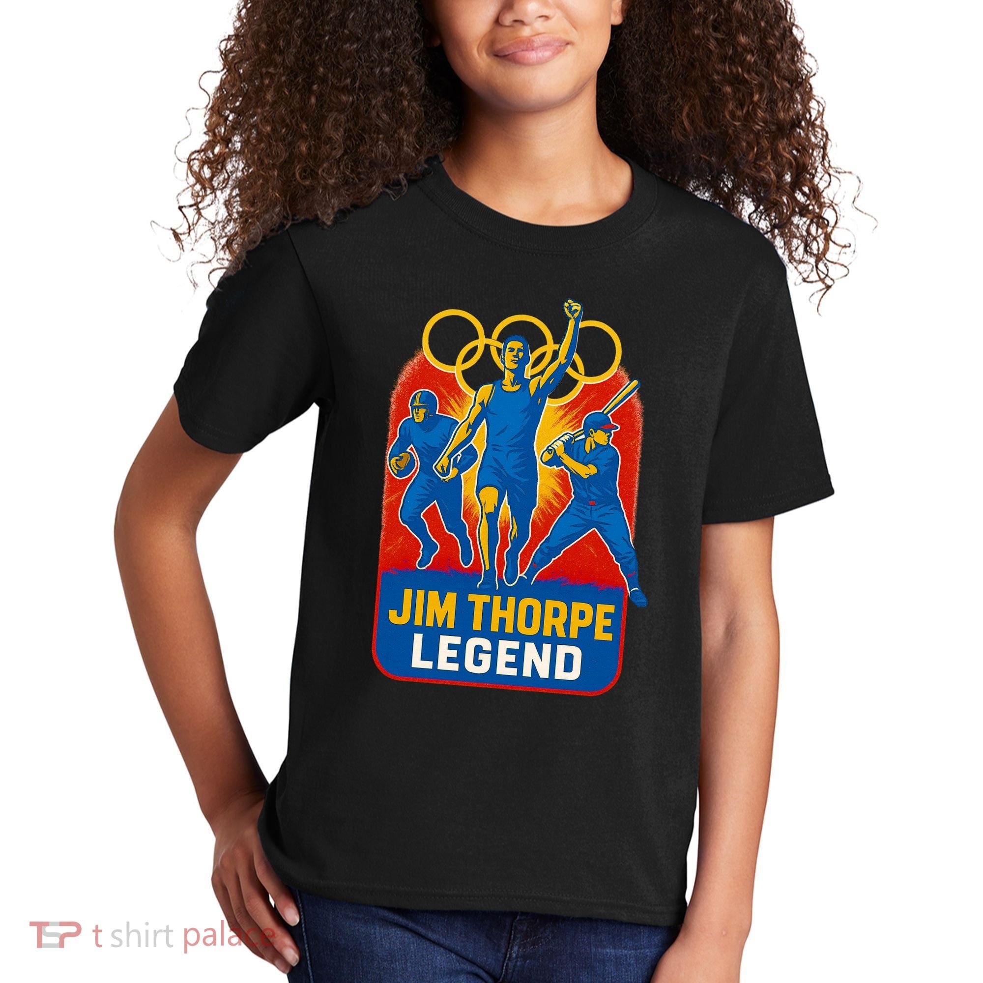 Jim Thorpe Legend Kids T-Shirt