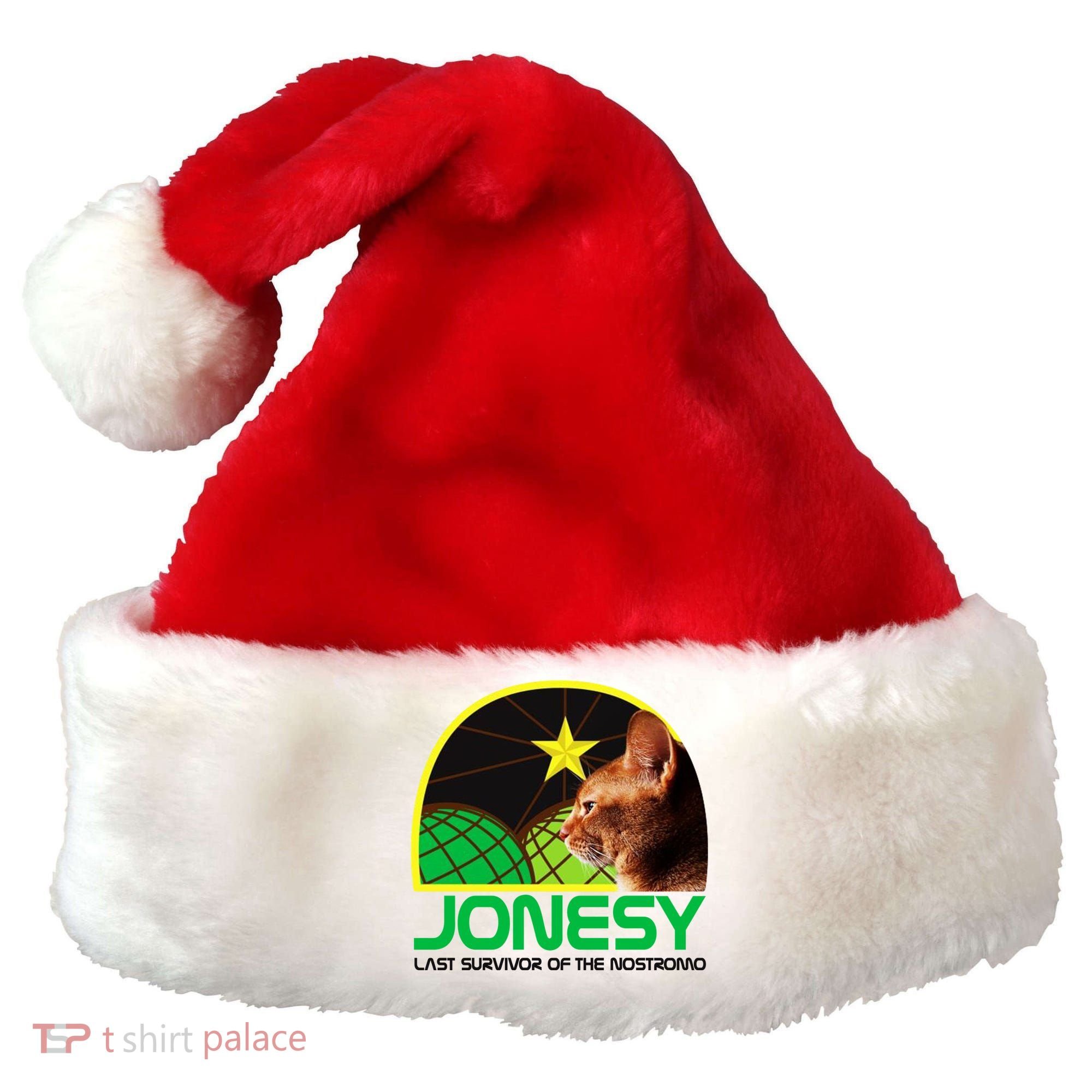 Jonesy The Last Surviving Member Funny Santa Hat