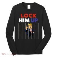 Jail Trump Lock Him Up Anti Trump Long Sleeve Shirt thumb 0