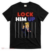 Jail Trump Lock Him Up Anti Trump T-Shirt thumb 0