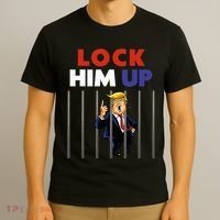 Jail Trump Lock Him Up Anti Trump T-Shirt thumb 3