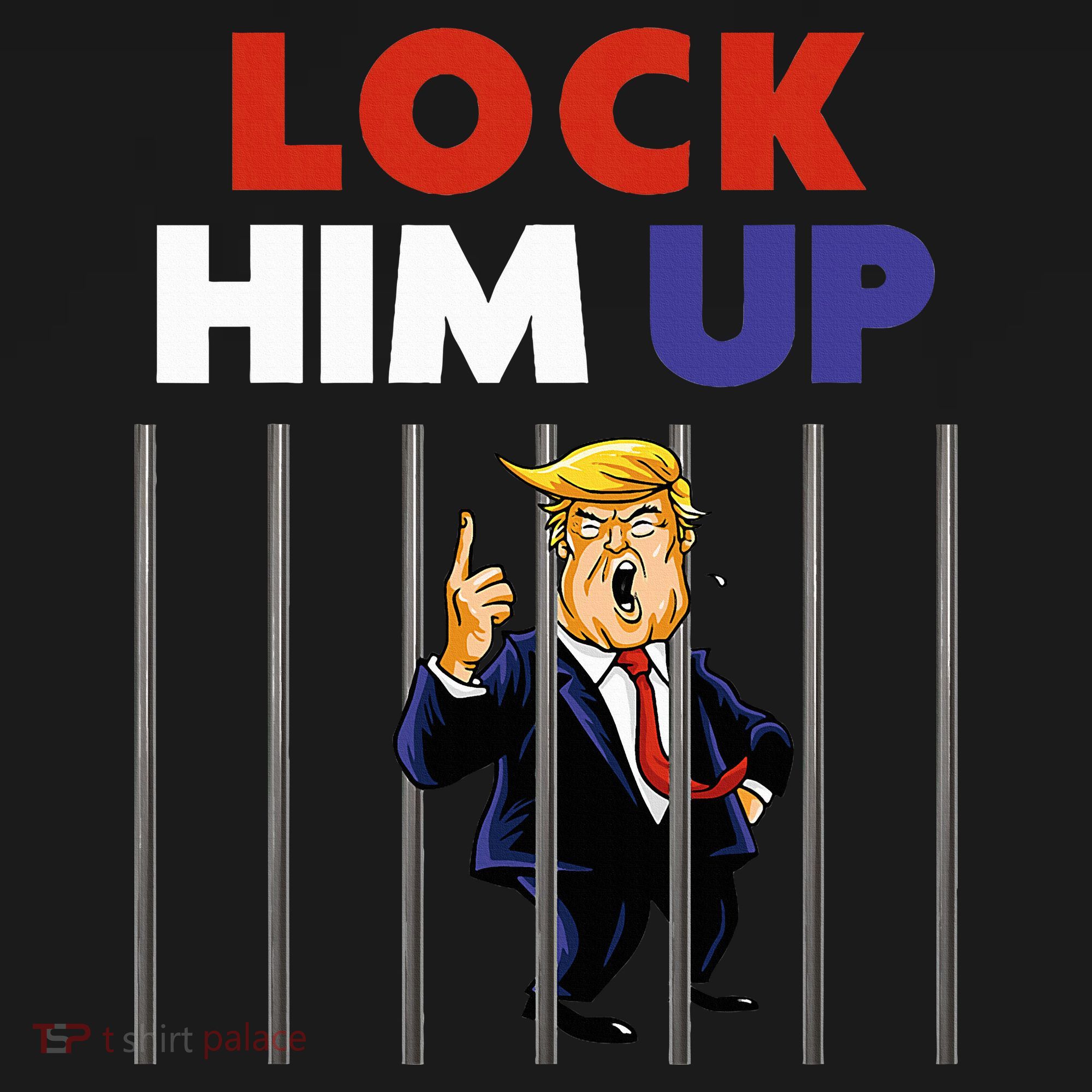 Jail Trump Lock Him Up Anti Trump Mousepad