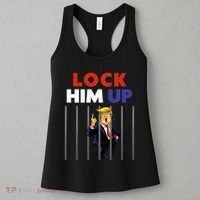 Jail Trump Lock Him Up Anti Trump Women's Tank Top thumb 3