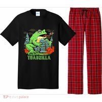 Japanese Toadzilla Monster Frog Attack Pajama Set thumb 0