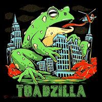 Japanese Toadzilla Monster Frog Attack Pajama Set thumb 2