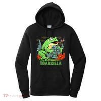 Japanese Toadzilla Monster Frog Attack Women's Hoodie thumb 0
