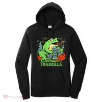 Japanese Toadzilla Monster Frog Attack Women's Hoodie thumb 0