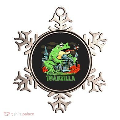 Japanese Toadzilla Monster Frog Attack Ornament